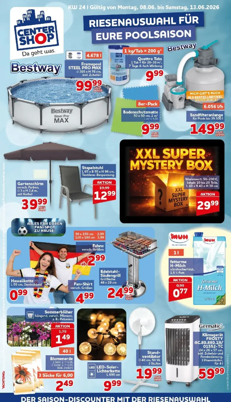 Centershop Prospekt ab 08.06.2026
