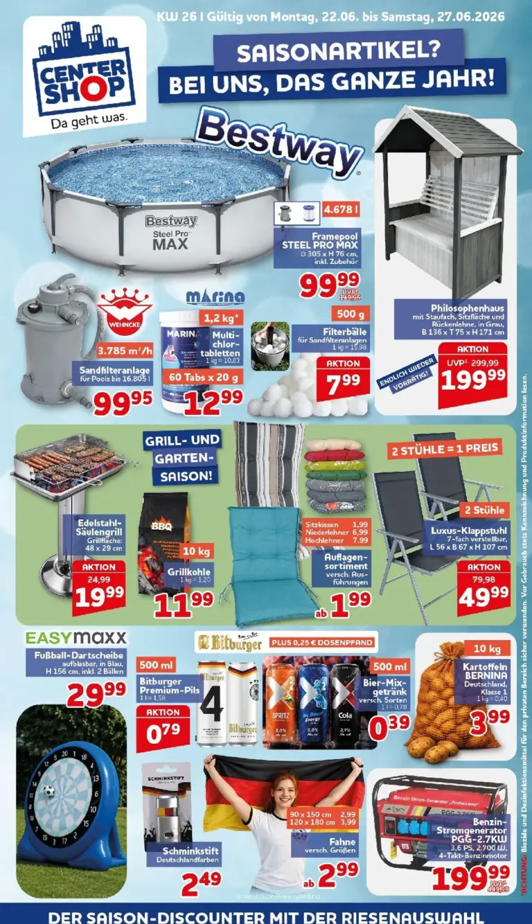 Centershop Prospekt ab 23.06.2026