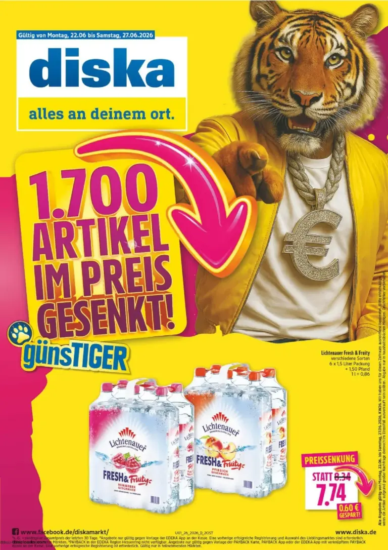 Diska Prospekt ab 22.06.2026