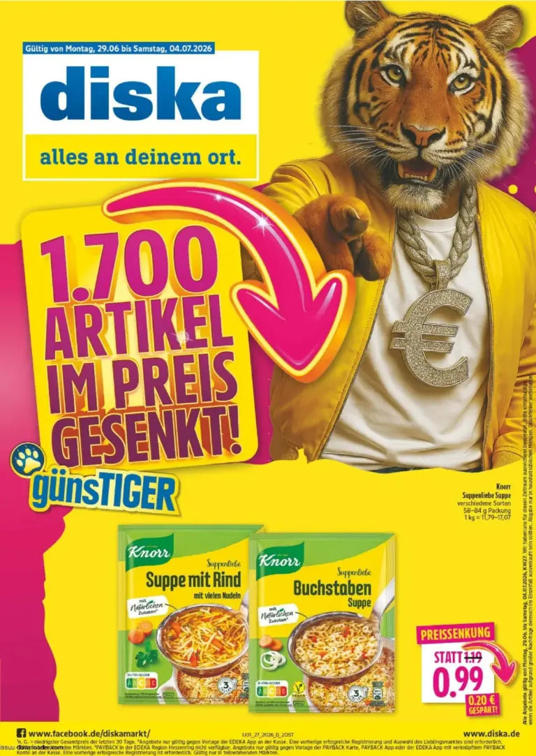 Diska Prospekt ab 29.06.2026