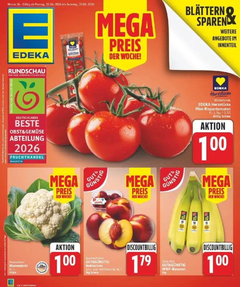 EDEKA Prospekt ab 20.06.2026