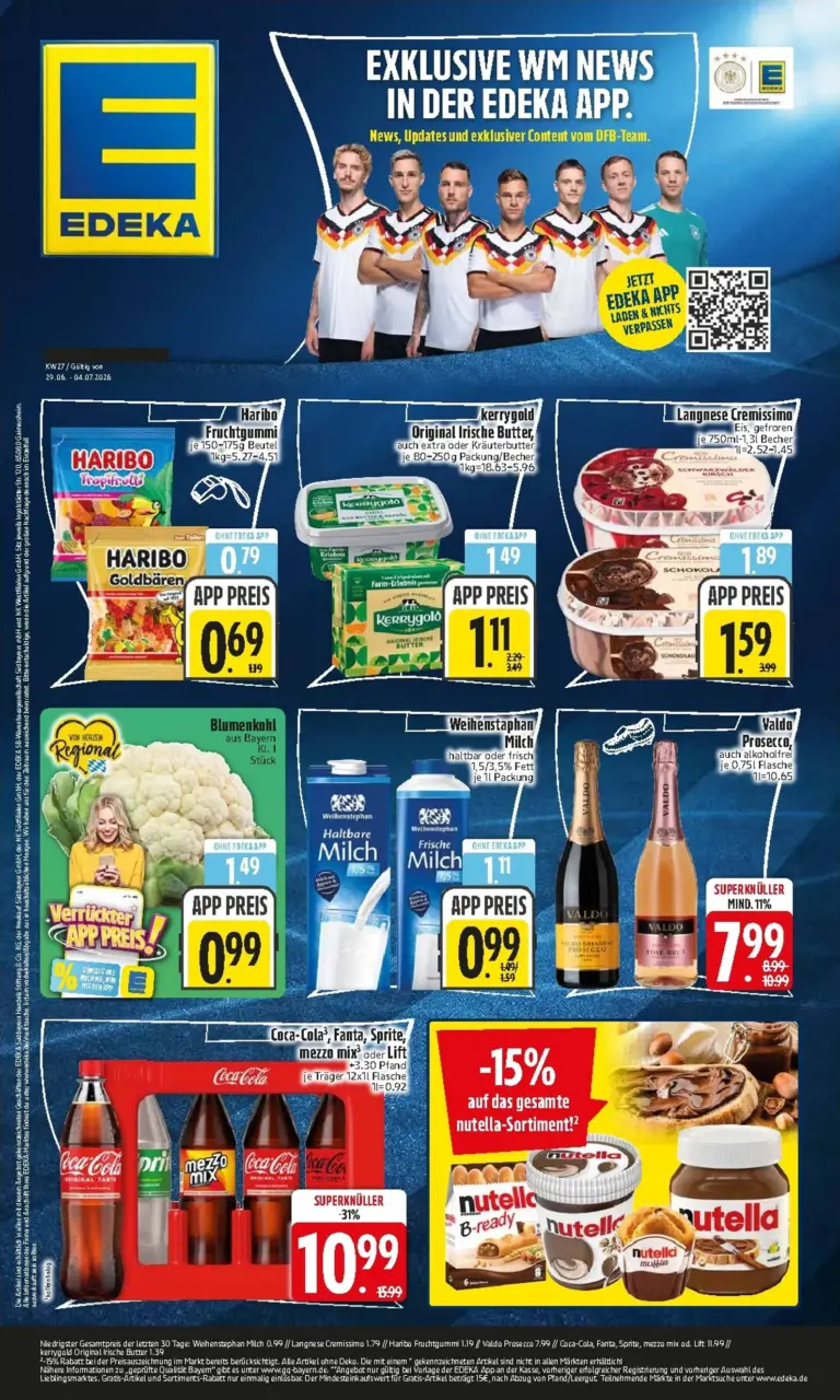 EDEKA Prospekt ab 29.06.2026
