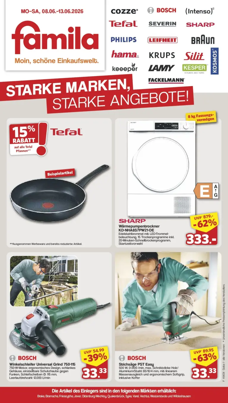 Famila Nordwest Prospekt ab 08.06.2026