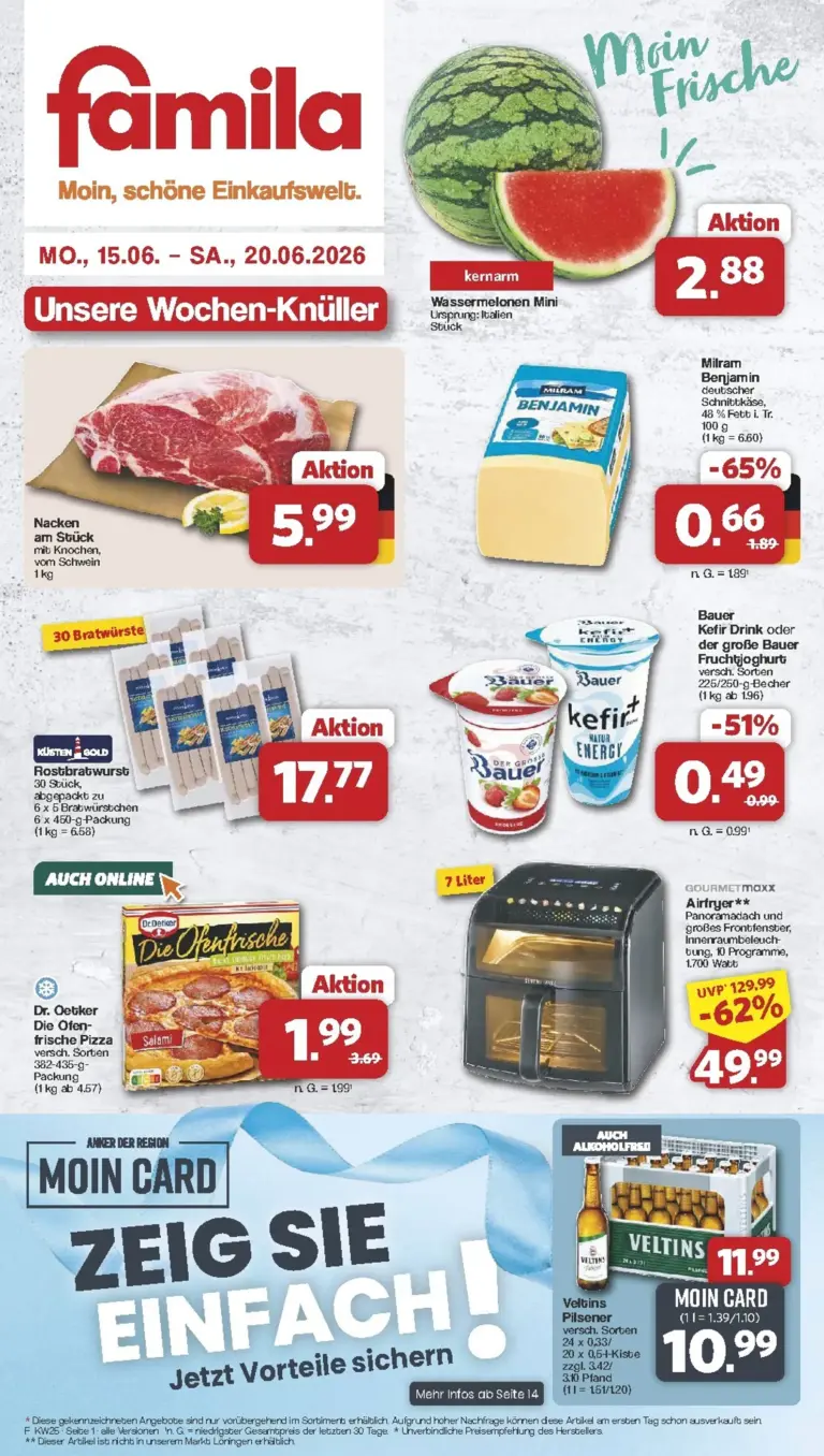 Famila Nordwest Prospekt ab 15.06.2026