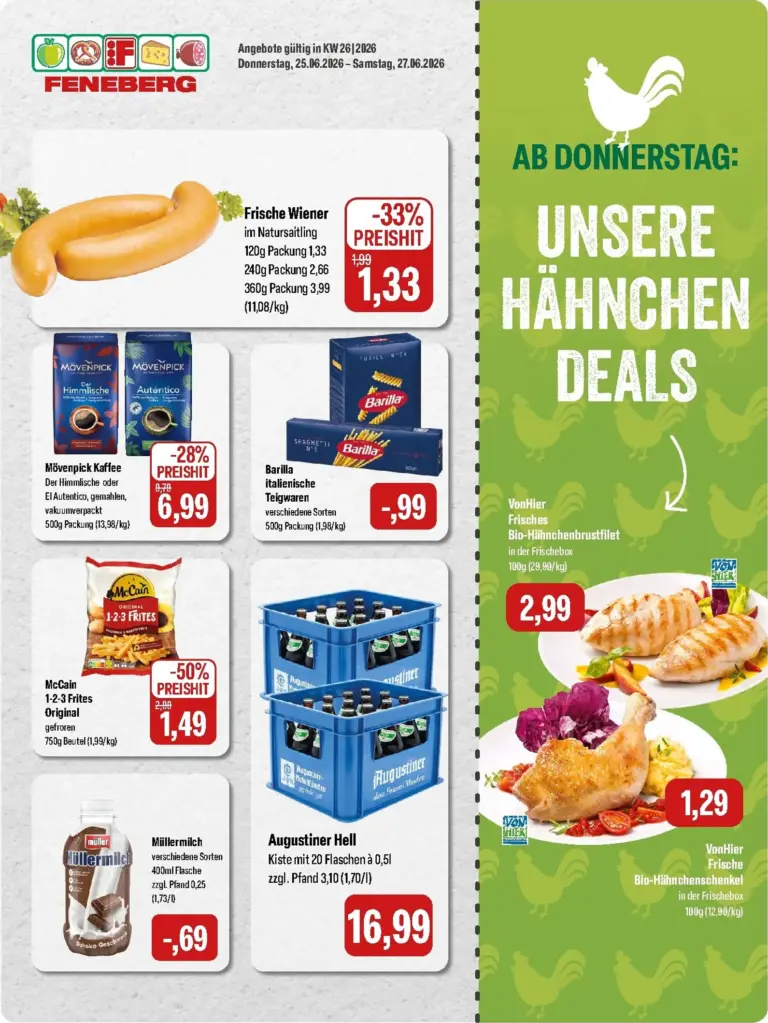 Feneberg Prospekt ab 25.06.2026