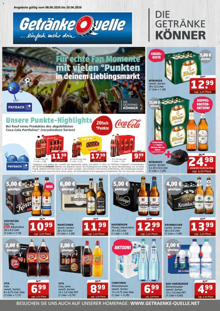 Getränke Quelle Prospekt ab 07.06.2026