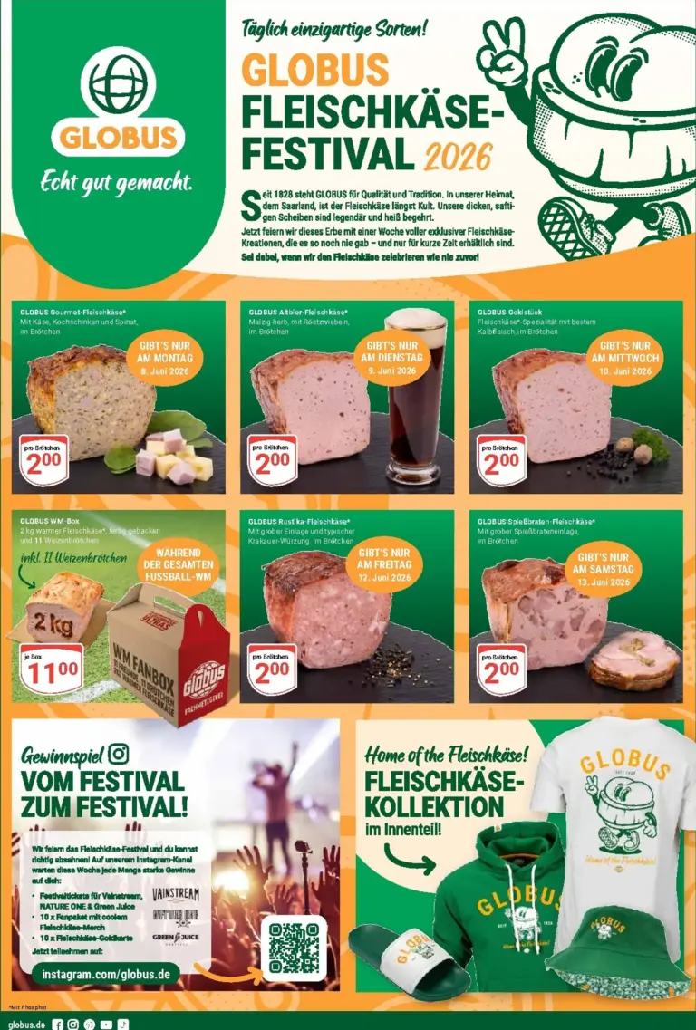 Globus Prospekt ab 08.06.2026