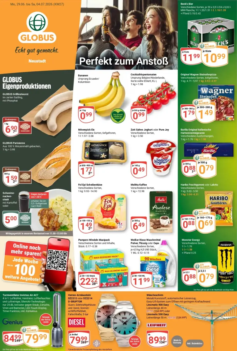 Globus Prospekt ab 29.06.2026