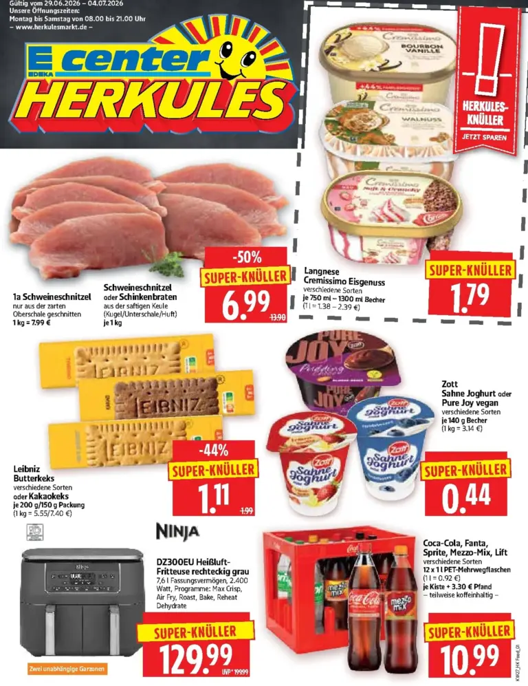 Herkules Prospekt ab 29.06.2026