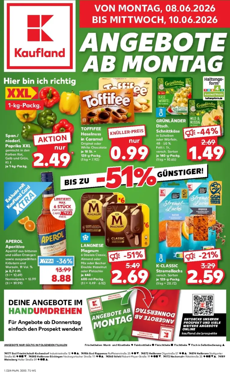 Kaufland Prospekt ab 08.06.2026
