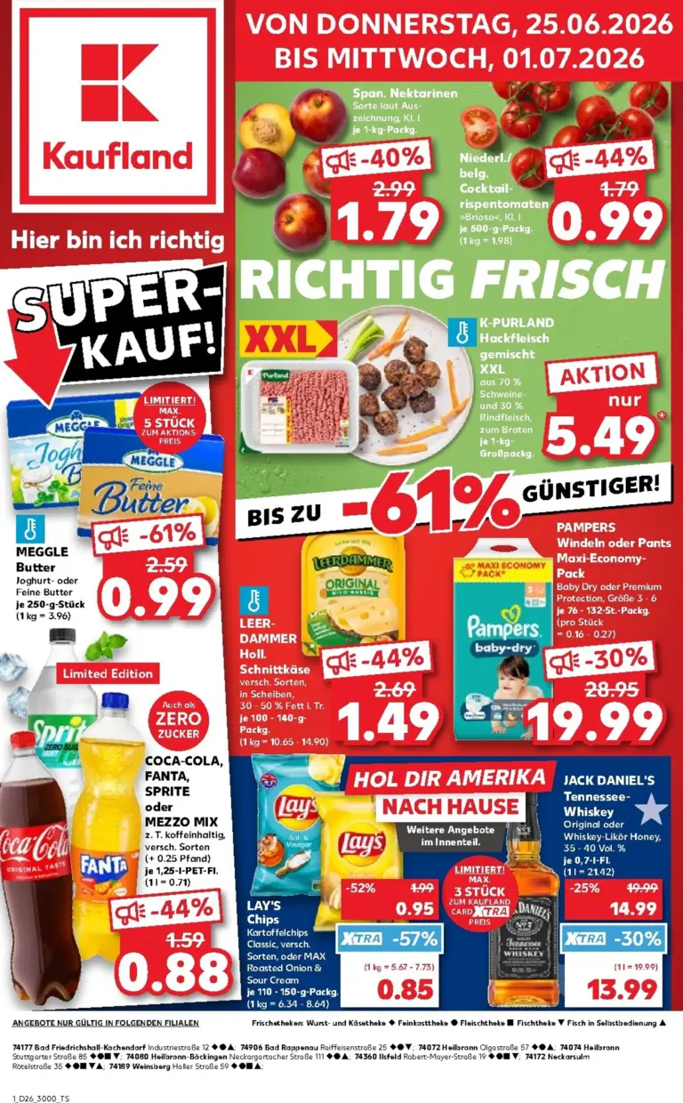 Kaufland Prospekt ab 25.06.2026
