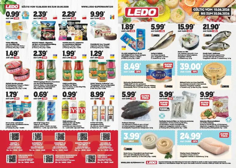 Ledo Prospekt ab 10.06.2026