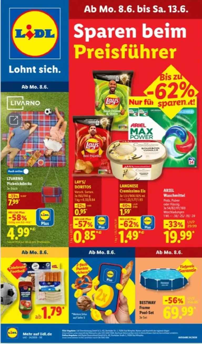 LIDL Prospekt ab 08.06.2026