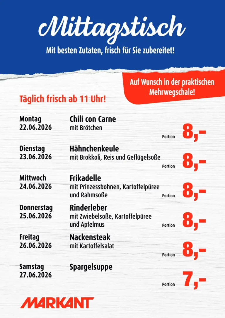 Markant Prospekt ab 22.06.2026