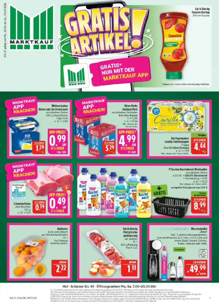 Marktkauf Prospekt ab 29.06.2026