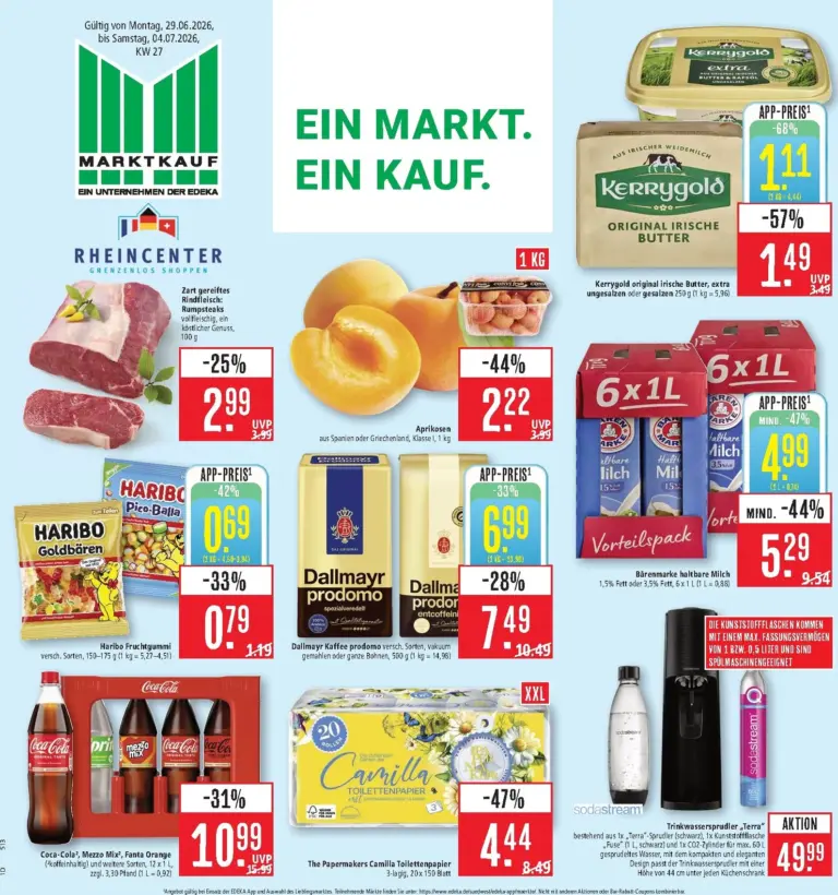 Marktkauf Prospekt ab 29.06.2026