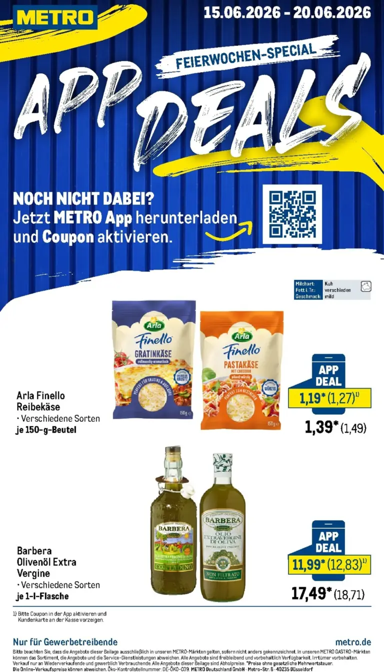 METRO Prospekt ab 15.06.2026