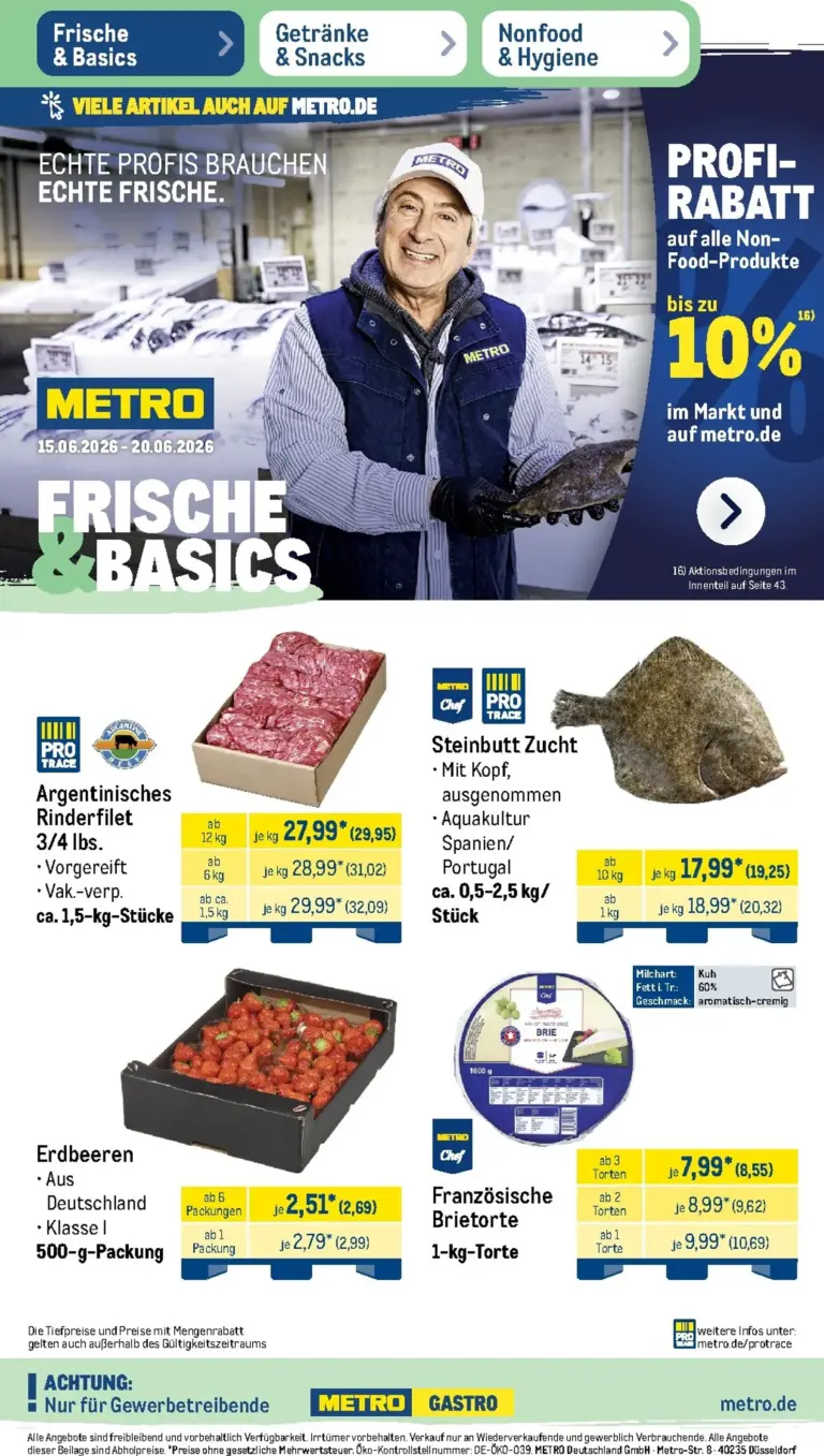 METRO Prospekt ab 15.06.2026