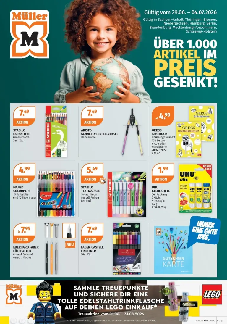 Müller Prospekt ab 29.06.2026
