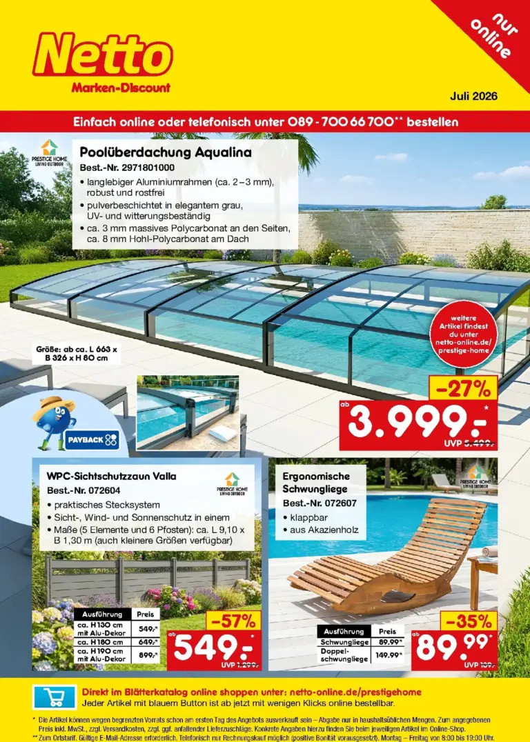 Netto Marken-Discount Prospekt ab 01.07.2026