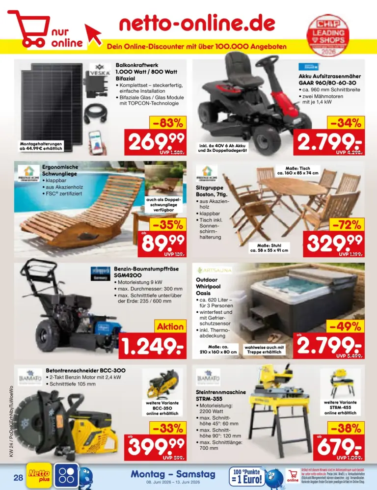 Netto Marken-Discount Prospekt ab 08.06.2026