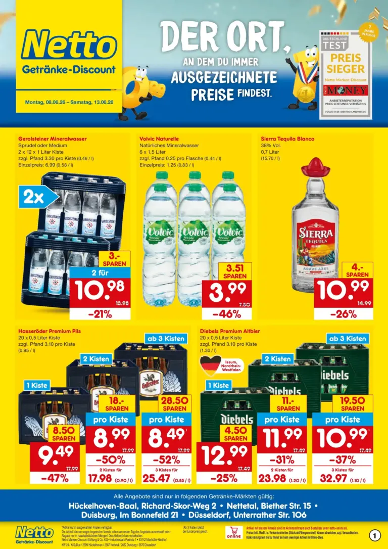 Netto Marken-Discount Prospekt ab 08.06.2026