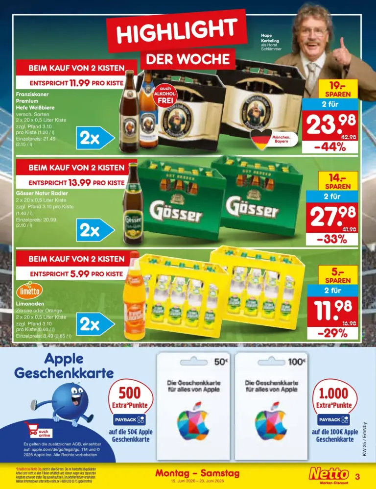 Netto Marken-Discount Prospekt ab 15.06.2026