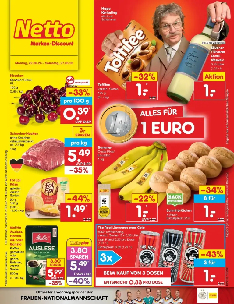 Netto Marken-Discount Prospekt ab 22.06.2026