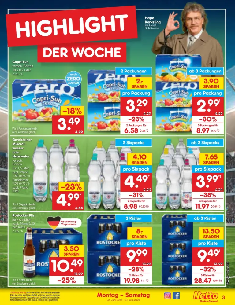 Netto Marken-Discount Prospekt ab 22.06.2026