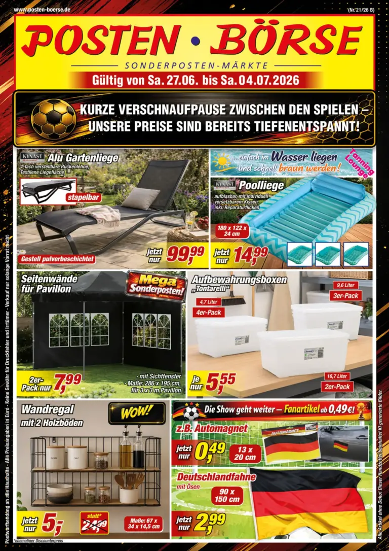 Posten Boerse Prospekt ab 27.06.2026