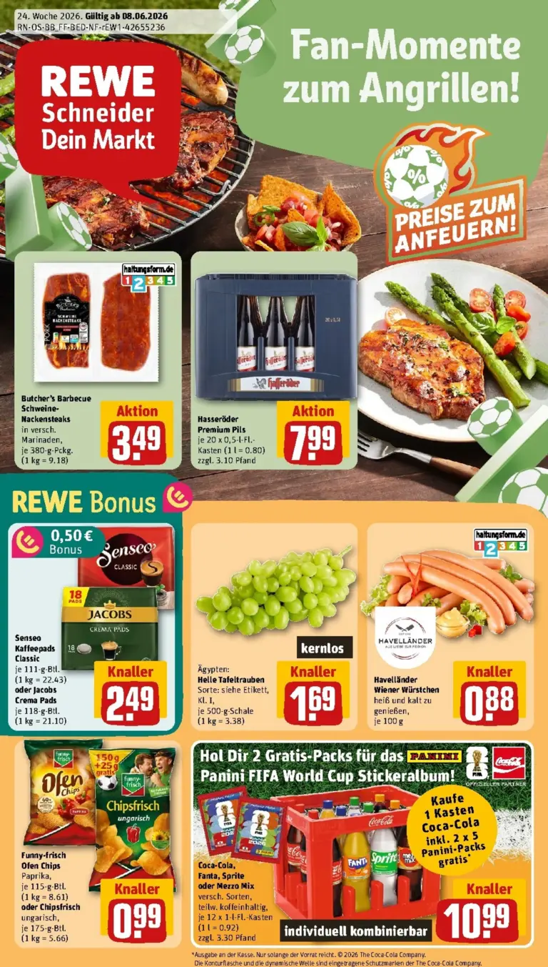 REWE Prospekt ab 08.06.2026