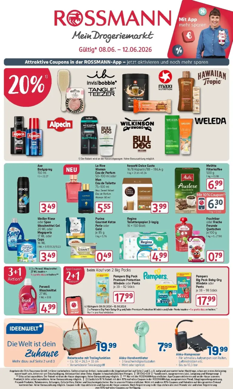 Rossmann Prospekt ab 08.06.2026