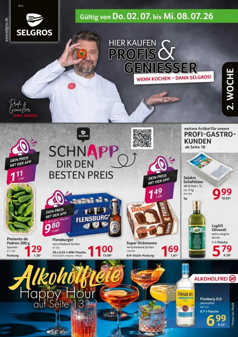 Selgros Prospekt ab 02.07.2026