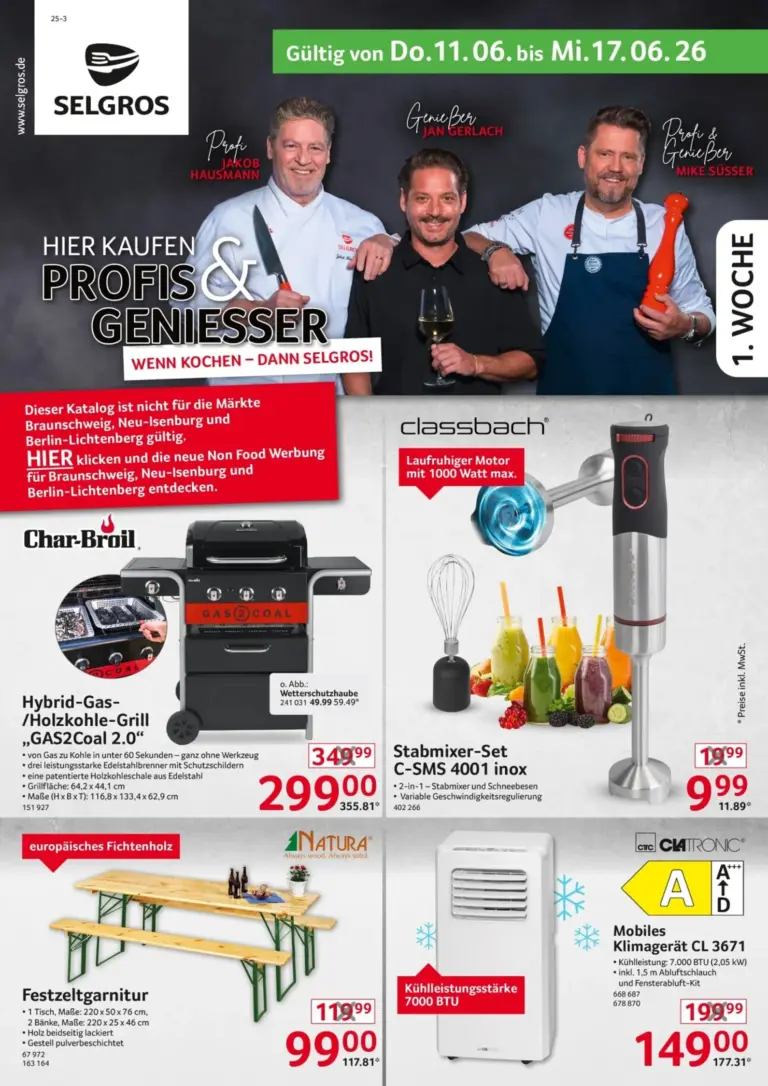 Selgros Prospekt ab 11.06.2026