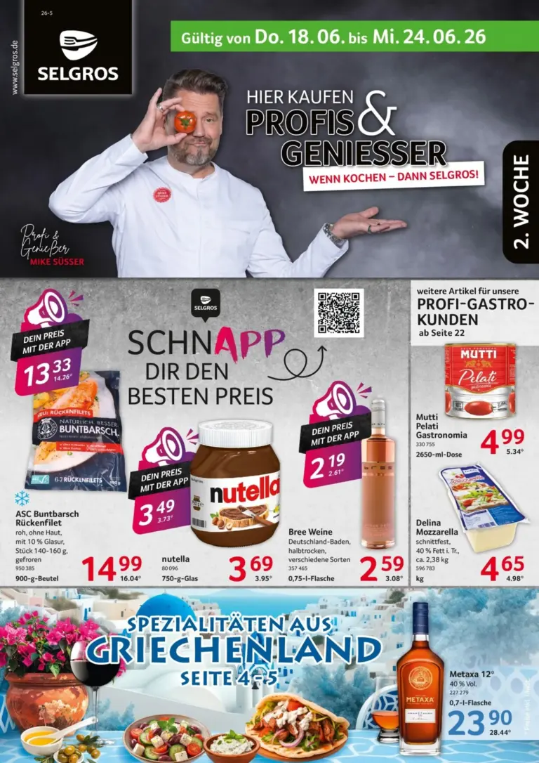 Selgros Prospekt ab 18.06.2026