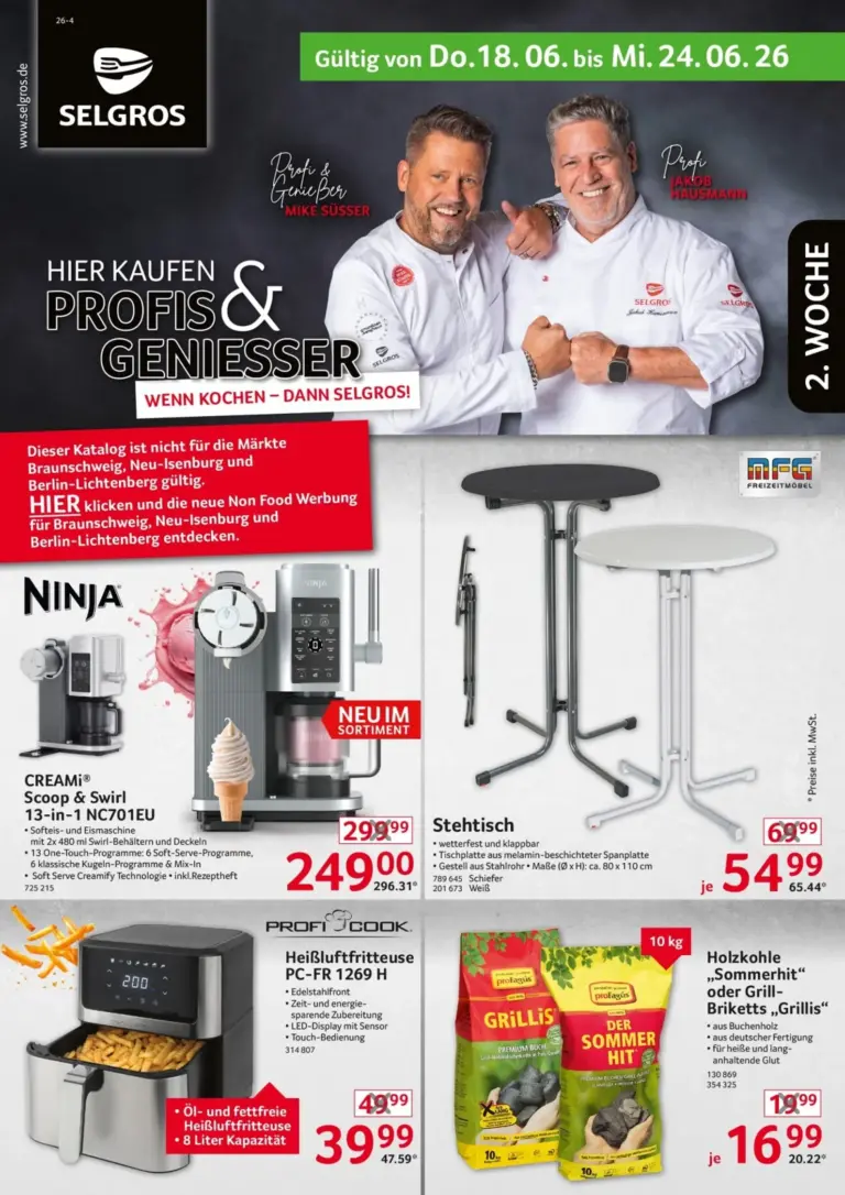 Selgros Prospekt ab 18.06.2026
