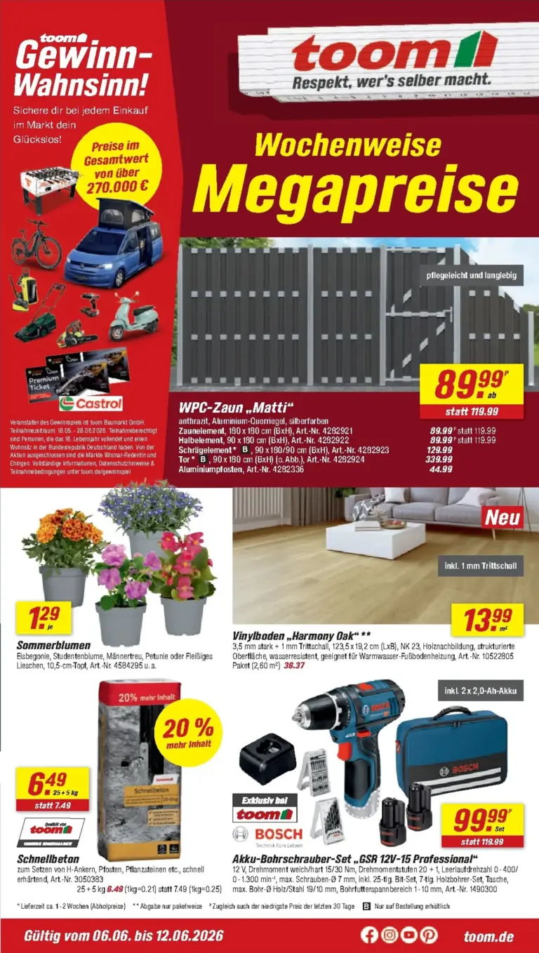 Toom Prospekt ab 06.06.2026