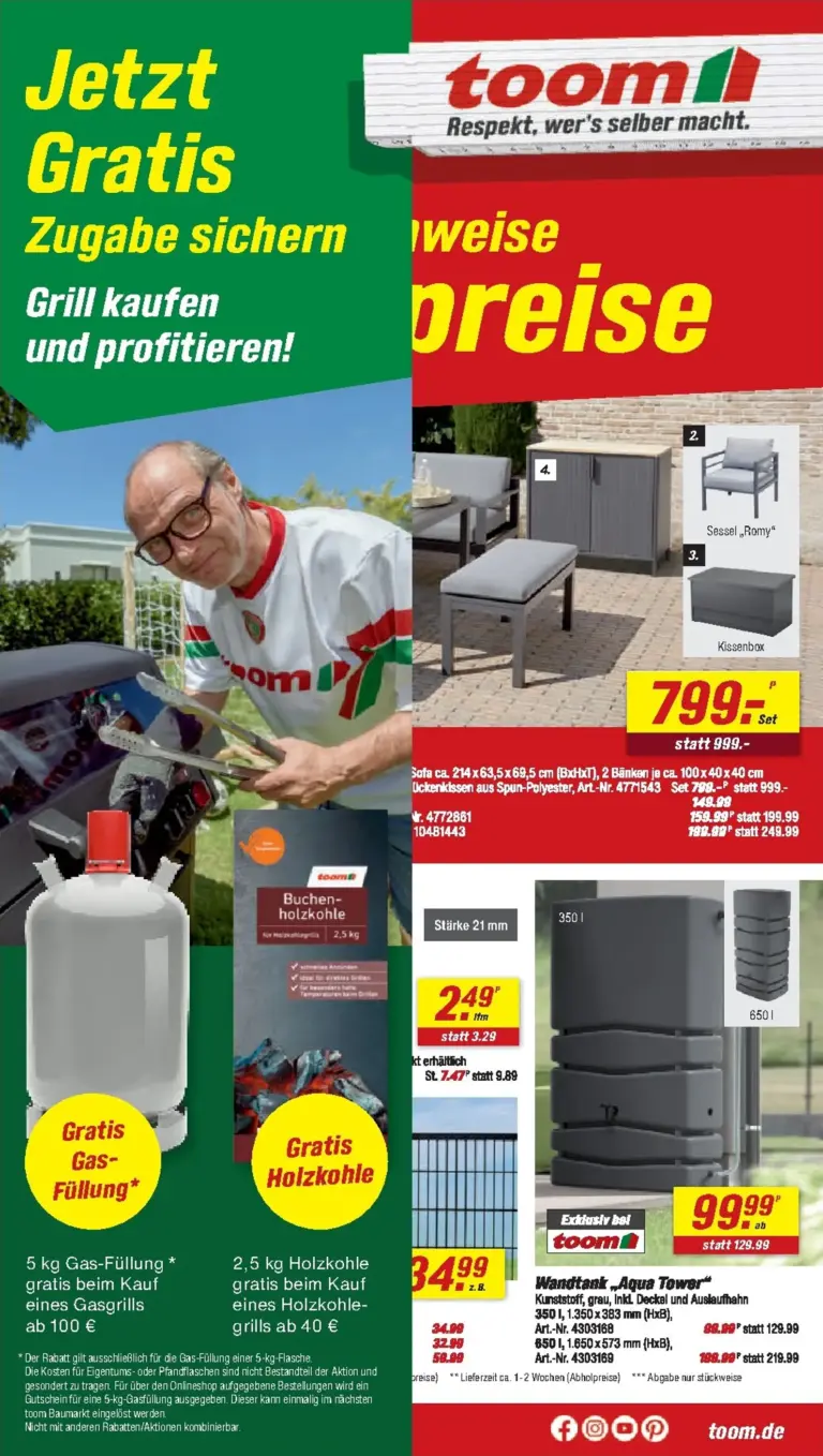 Toom Prospekt ab 27.06.2026