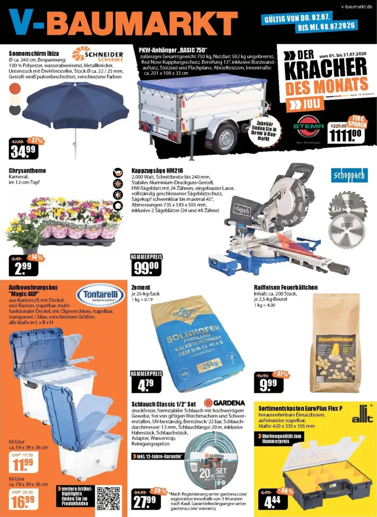 V-Markt Prospekt ab 02.07.2026