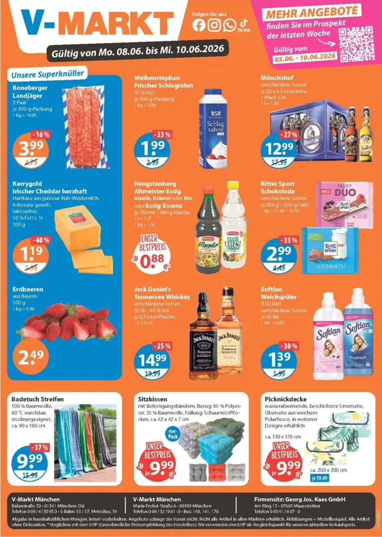 V-Markt Prospekt ab 08.06.2026