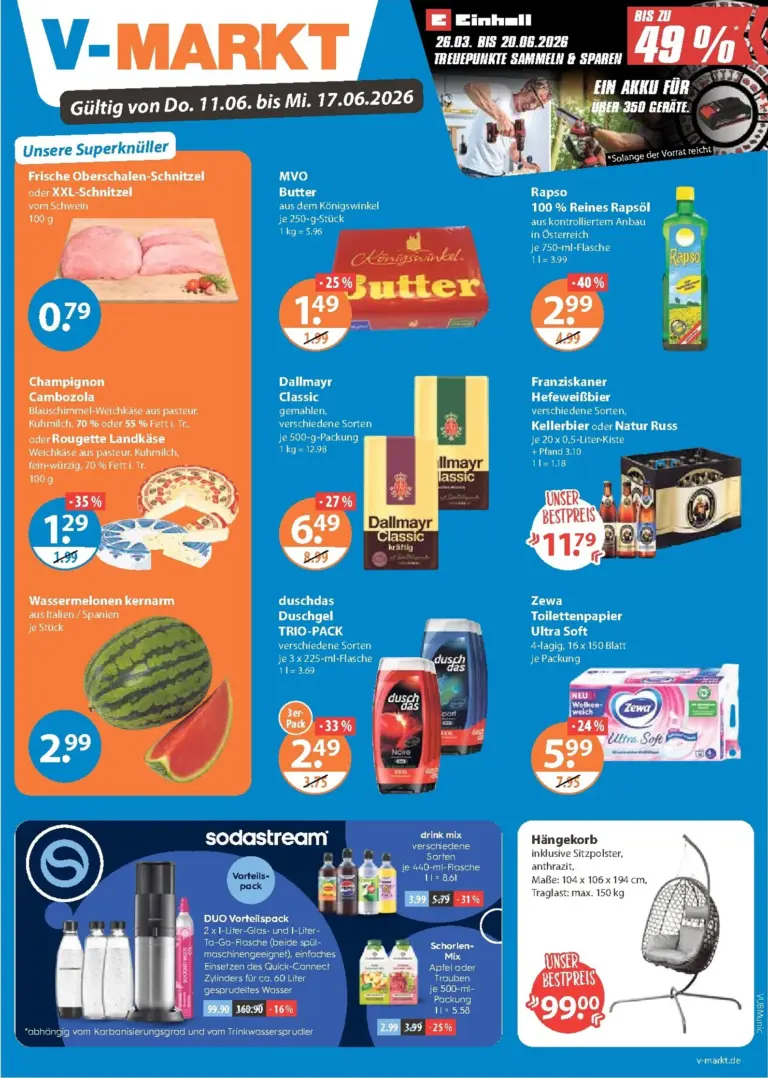V-Markt Prospekt ab 11.06.2026