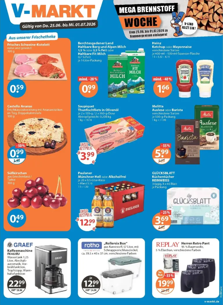 V-Markt Prospekt ab 25.06.2026
