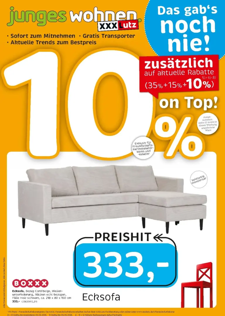 XXXLutz Prospekt ab 01.06.2026