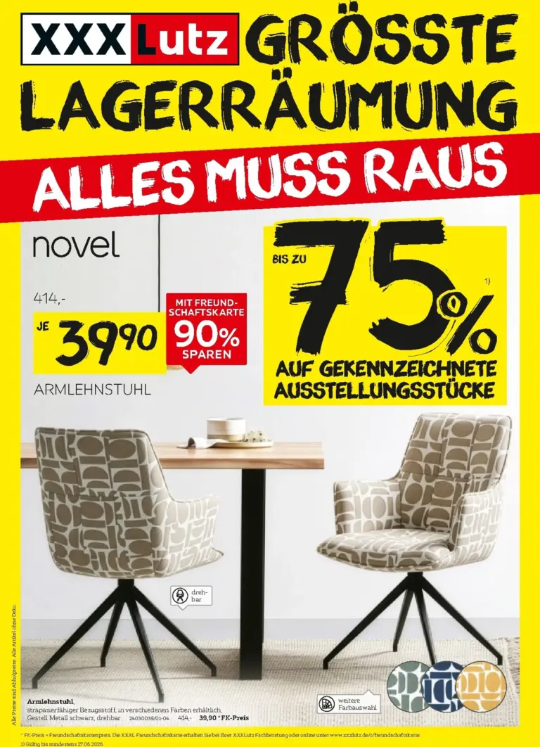 XXXLutz Prospekt ab 15.06.2026