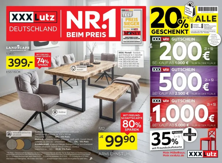 XXXLutz Prospekt ab 27.06.2026