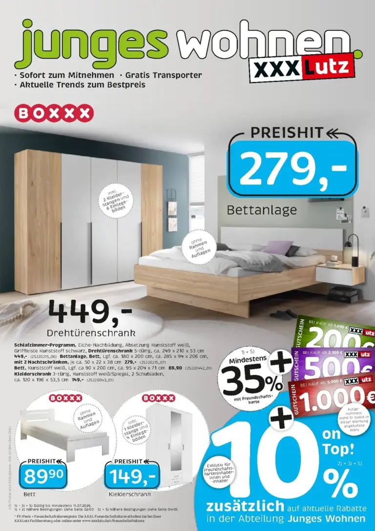 XXXLutz Prospekt ab 27.06.2026