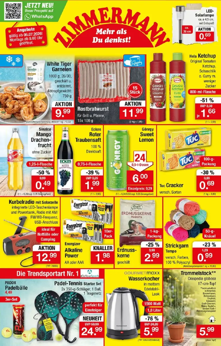 Zimmermann Prospekt ab 06.07.2026