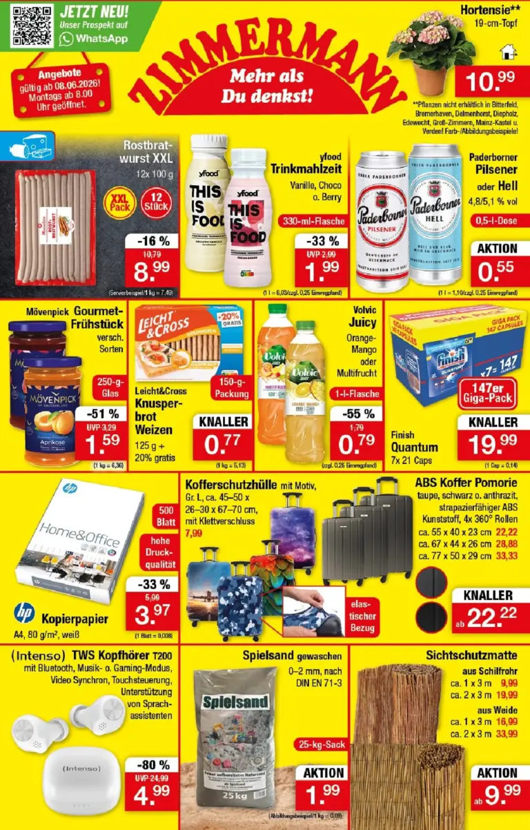 Zimmermann Prospekt ab 08.06.2026