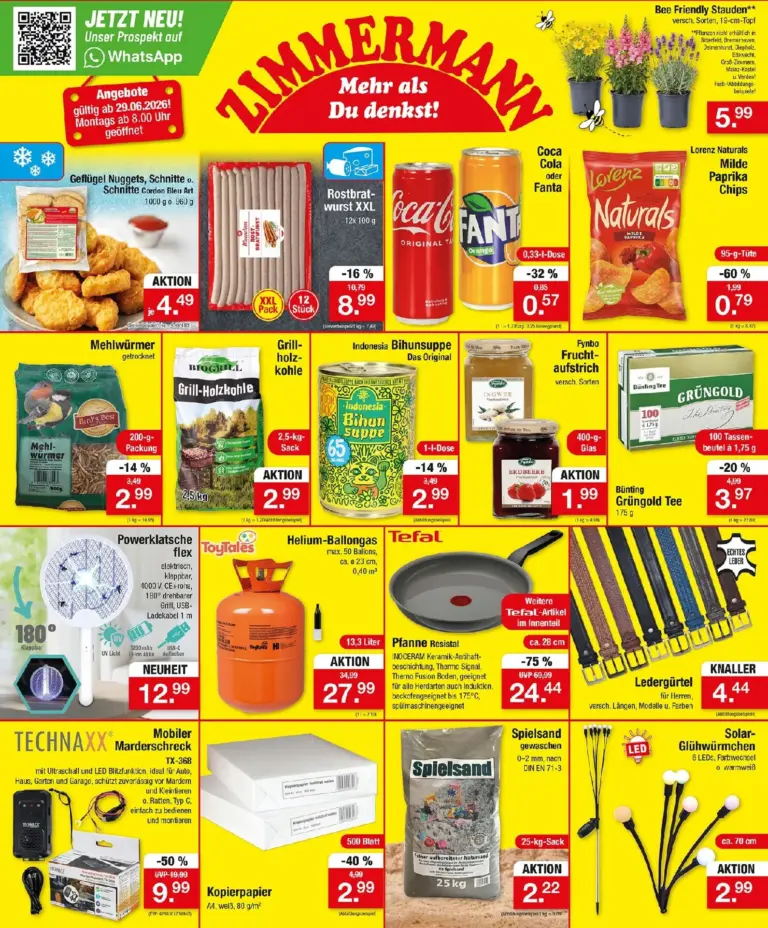 Zimmermann Prospekt ab 29.06.2026