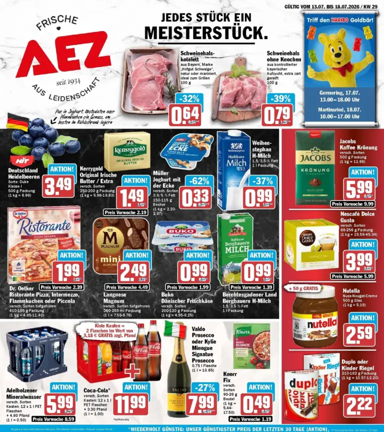Aez Prospekt ab 13.07.2026